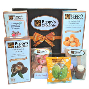 Poppy's Chocolate Mini Chocolate Hamper Luxury Handmade Chocolate Gifts Australia Lollies