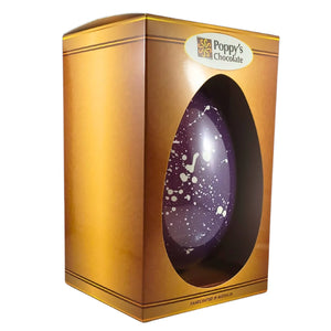 Poppy's Chocolate Galaxy Easter Egg Milk Chocolate Large