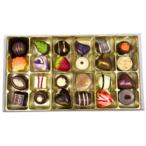Poppy's Chocolate Chocolate Gift Box 24 Gourmet Chocolates Luxury Handmade Chocolate Australia lollies