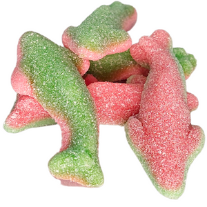 Freeze Dried Sharks Sour Watermelon Lollies