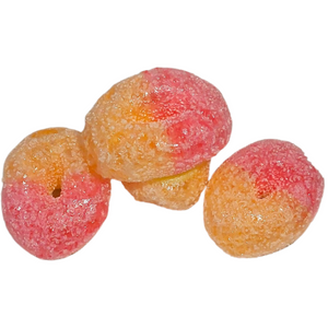 Freeze Dried Sour Peach Ring Lollies