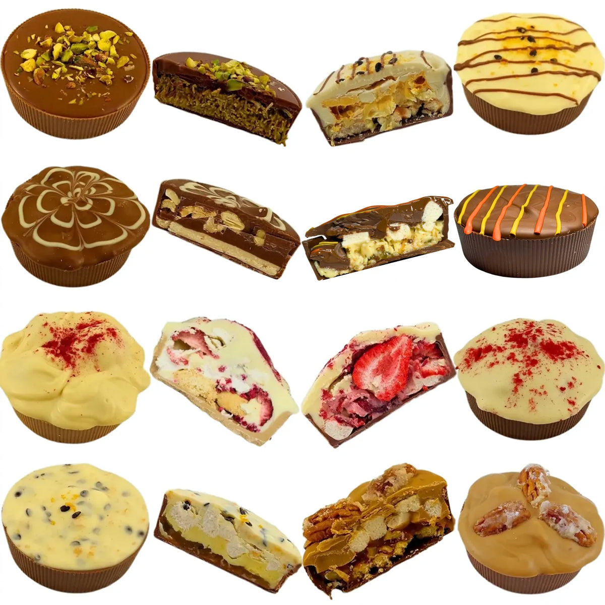 Poppy's Chocolate Chocolate Pie Variety Box Limited Edition Luxury Handmade Chocolate Australia lollies