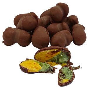 Poppy's Chocolate Chocolate Coated Freeze Dried Pineapple Lollies