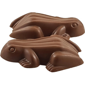 Poppy's Chocolate Chocolate Frogs Caramel Filled 2 Pack Luxury Handmade Chocolate lollies