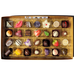 Poppy's Chocolate Gift Box 28 Gourmet Chocolates