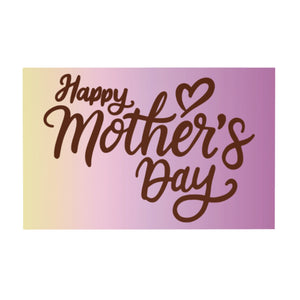 Poppy's Chocolate Gift Card Note Paper