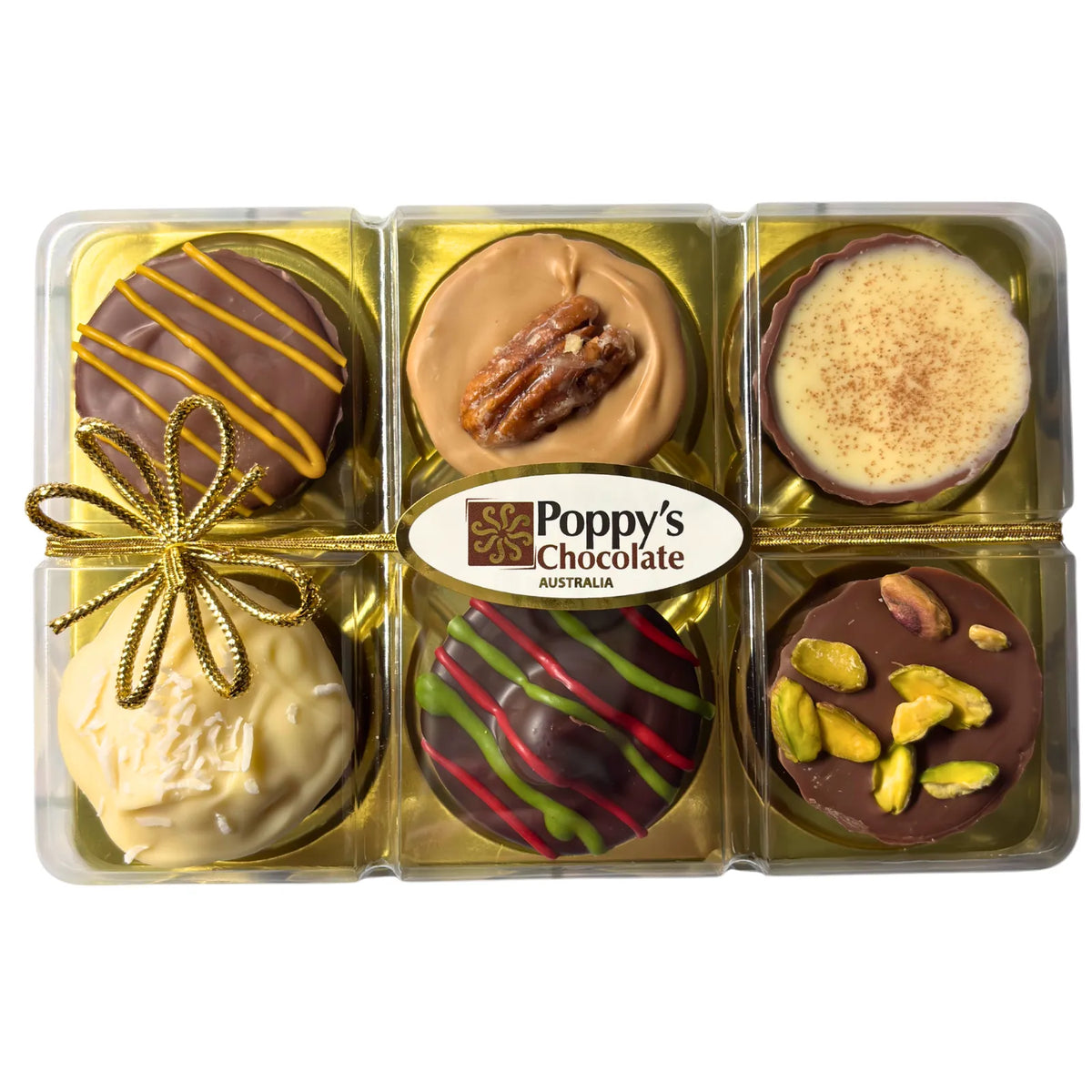 Poppy’s Chocolate Mini Chocolate Pie Collection featuring assorted handcrafted pies