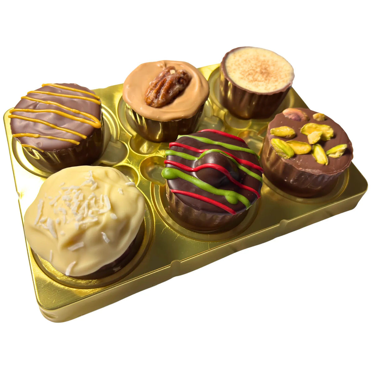 Poppy’s Chocolate Mini Chocolate Pie Collection featuring assorted handcrafted pies
