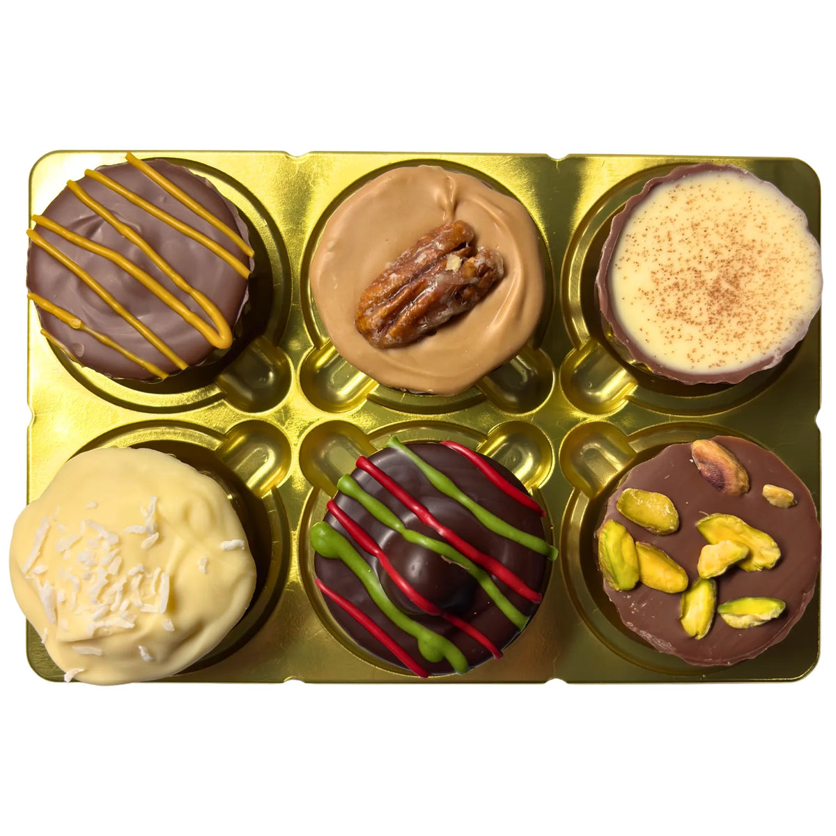 Poppy’s Chocolate Mini Chocolate Pie Collection featuring assorted handcrafted pies