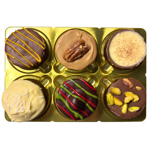 Poppy’s Chocolate Mini Chocolate Pie Collection featuring assorted handcrafted pies