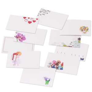 Poppy's Chocolate Gift Card Note Paper