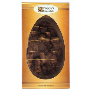 Poppy's Chocolate Rocky Road Easter Egg Cashew Milk Chocolate