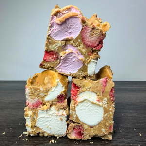 Rocky Road Strawberries and Almonds Caramel Chocolate 125g