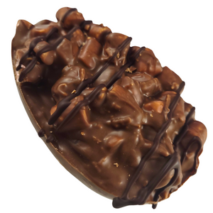 Poppy's Chocolate Milk Chocolate Peanut Rocky Road Easter Egg