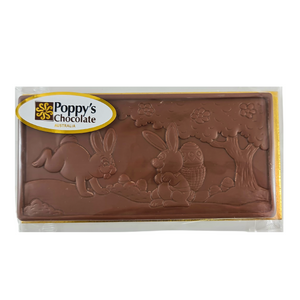 Poppy's Chocolate Easter Scene Bar Milk Chocolate