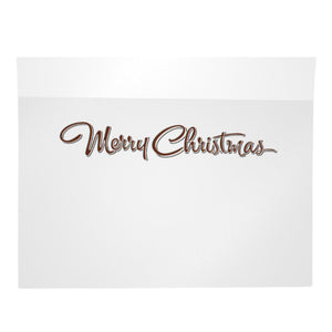 Poppy's Chocolate Gift Card Note Paper