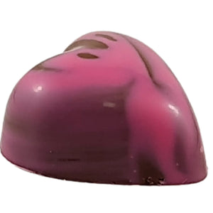 Poppy's Chocolate Gourmet Chocolate Salted Caramel Heart Luxury Handmade Chocolate lollies