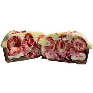Poppy's Chocolate Chocolate Pie Strawberry Sundae Luxury Handmade Chocolate Australia lollies