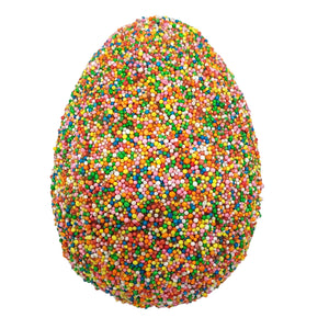 Poppy's Chocolate Milk Chocolate Sprinkle Easter Egg Large Luxury Handmade Easter Chocolate lollies