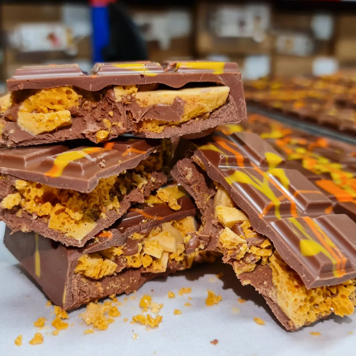 Poppy's Chocolate Honeycomb Crunch Bliss Block