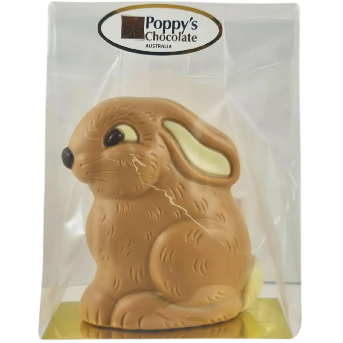 Poppy's Chocolate Caramel Chocolate Sitting Easter Bunny