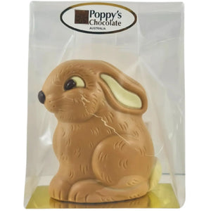 Poppy's Chocolate Caramel Chocolate Sitting Easter Bunny