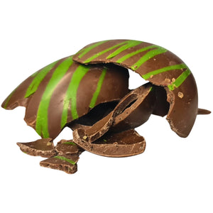 Poppy's Chocolate Deluxe Peppermint Easter Egg in Milk Chocolate