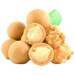 Poppy's Chocolate Caramel Chocolate Coated Macadamias 150g Luxury Handmade Chocolate lollies