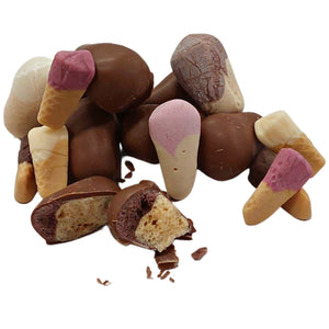 Frochies Drum Sticks chocolate coated freeze dried candy lollies