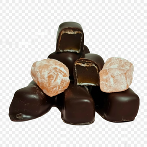 Chocolate Coated Turkish Delight Dark Chocolate 100g