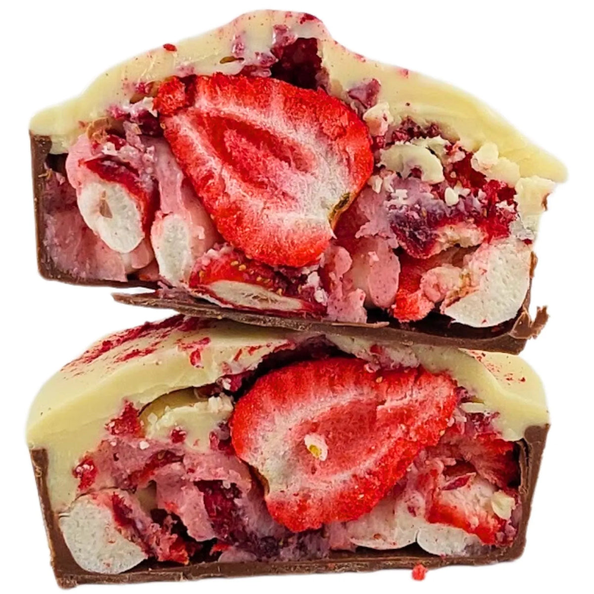 Poppy's Chocolate Chocolate Pie Strawberry Sundae Luxury Handmade Chocolate Australia lollies