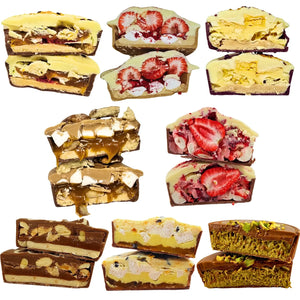 Poppy's Chocolate Chocolate Pie Variety Box Limited Edition Luxury Handmade Chocolate Australia lollies