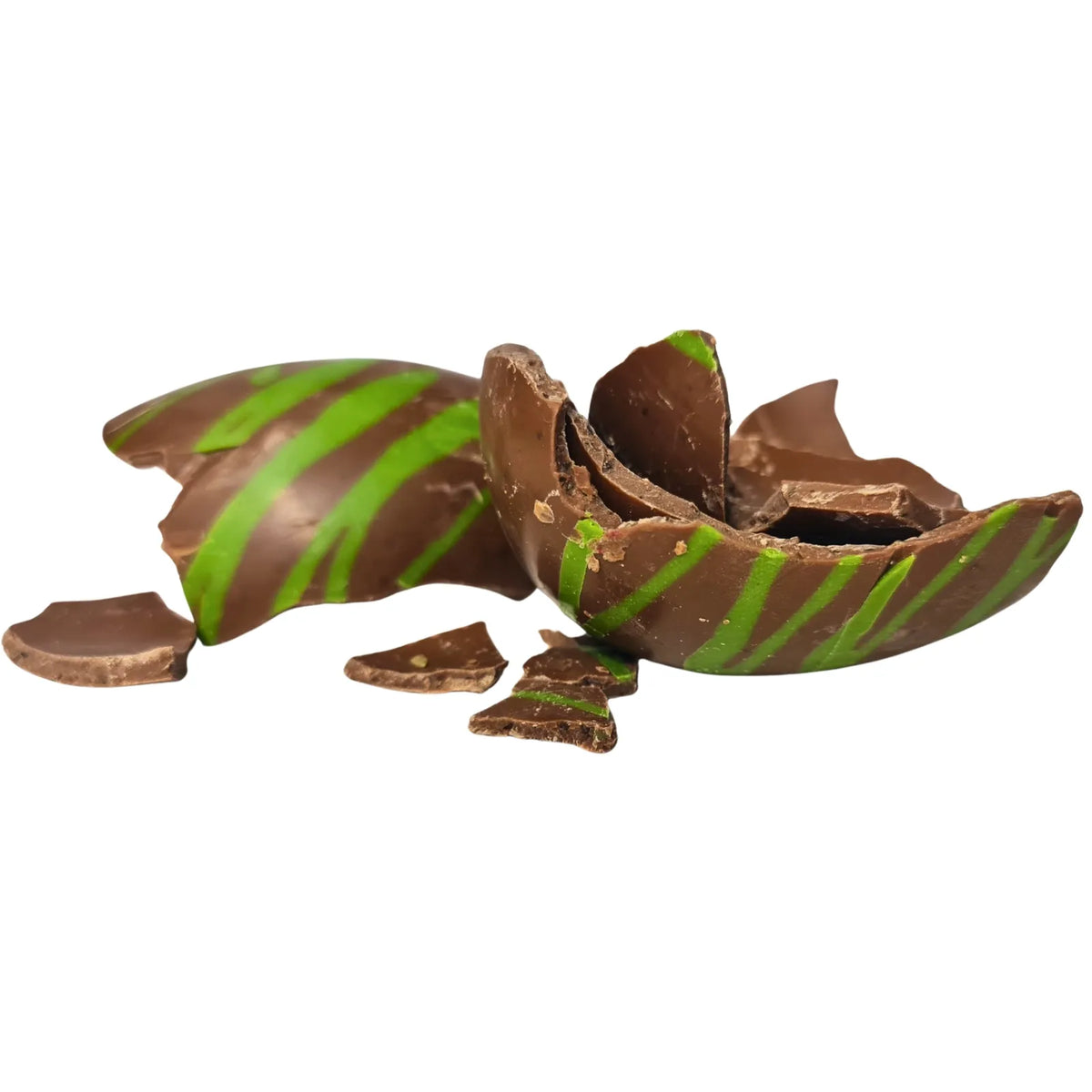 Poppy's Chocolate Deluxe Peppermint Easter Egg in Milk Chocolate