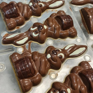 Poppy's Chocolate Easter_Bunny_Holding_Egg_Milk_Chocolate_Large