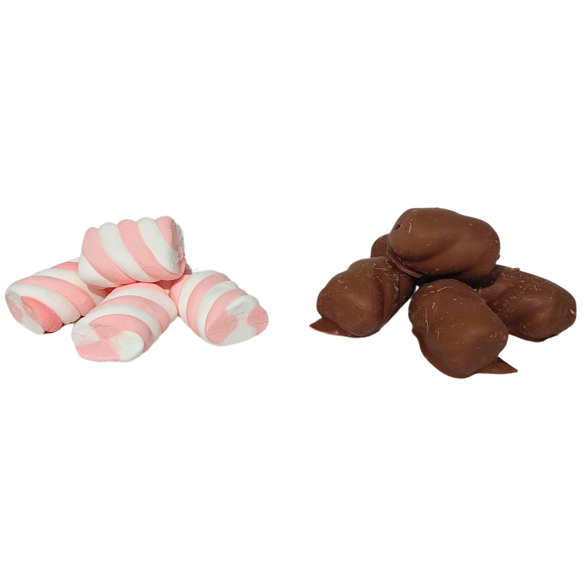 Frochies Pink Twist Marshmallow chocolate coated freeze dried lollies