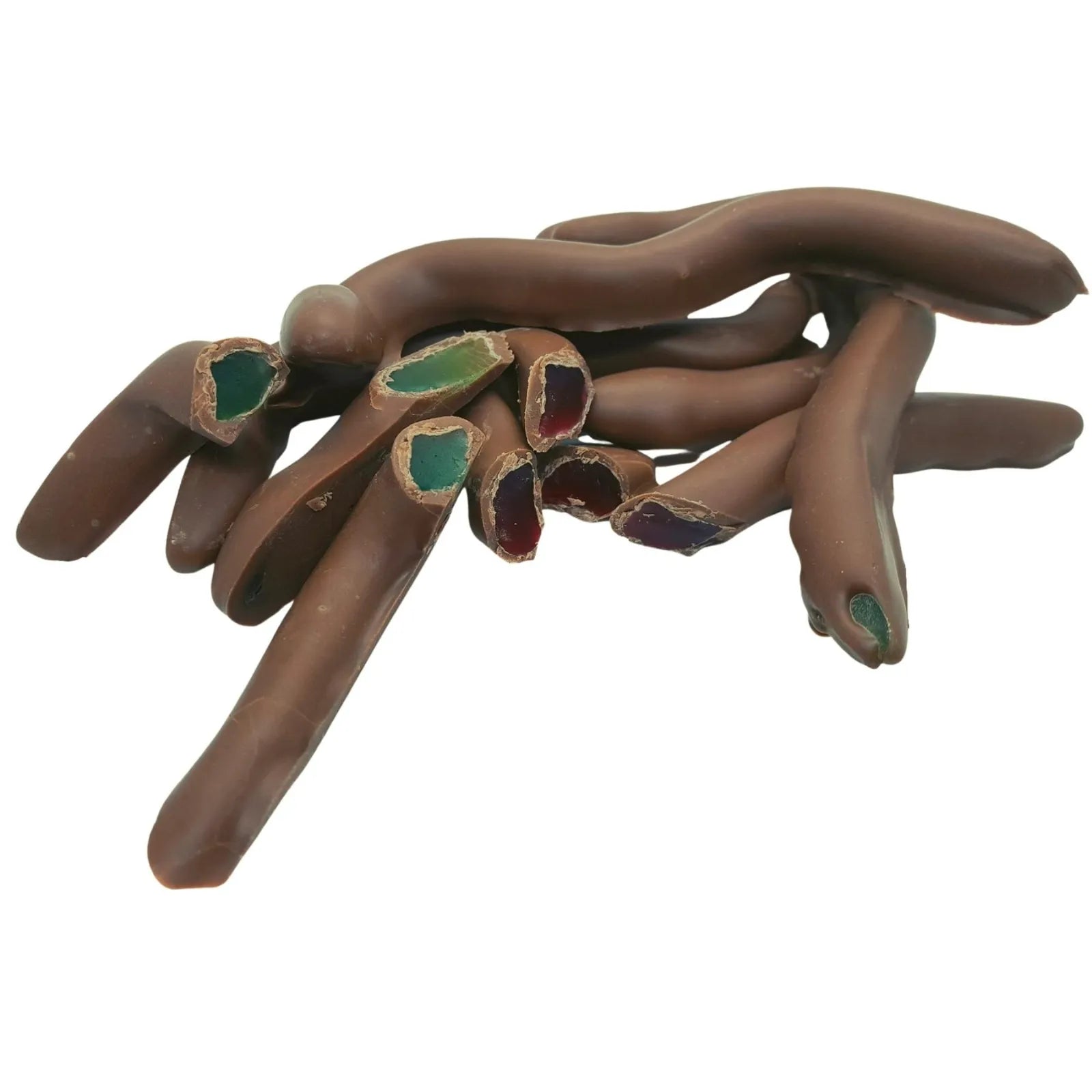 Poppy's Chocolate Milk Chocolate Coated Snakes 100g Luxury Handmade Chocolate Lollies