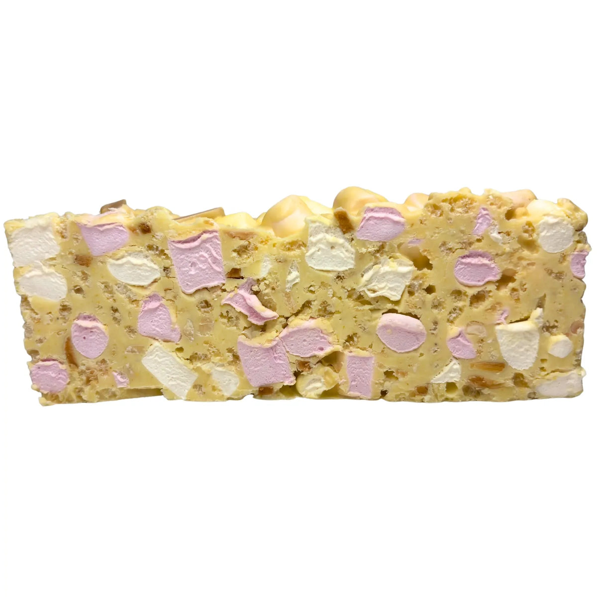 Poppy's Chocolate LIMITED EDITION - Lemon Crunchy Rocky Road 125g, Premium Chocolate.