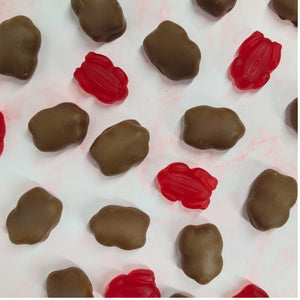 Poppy's Chocolate Milk Chocolate Coated Red Frogs