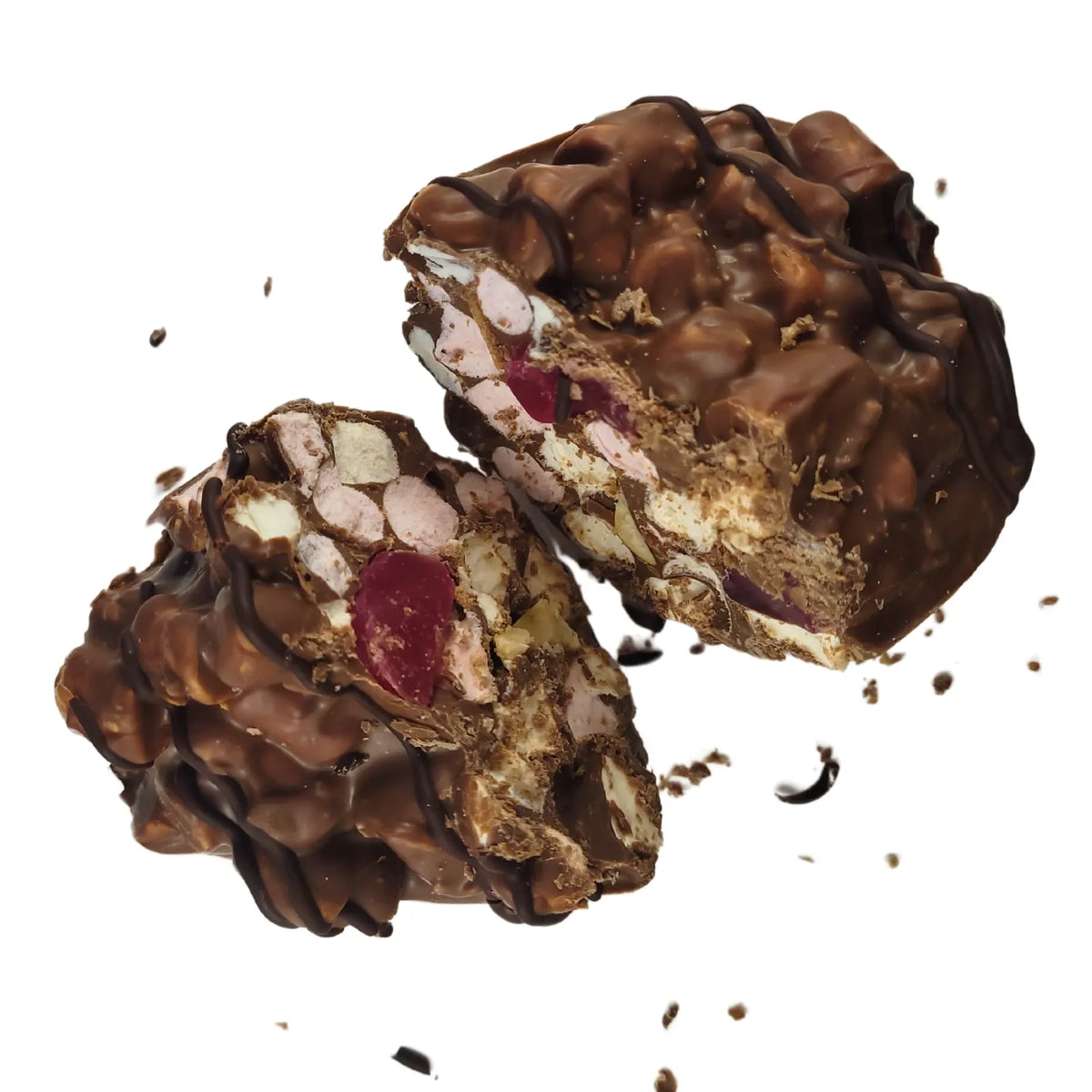 Poppy's Chocolate Milk Chocolate Peanut Rocky Road Easter Egg