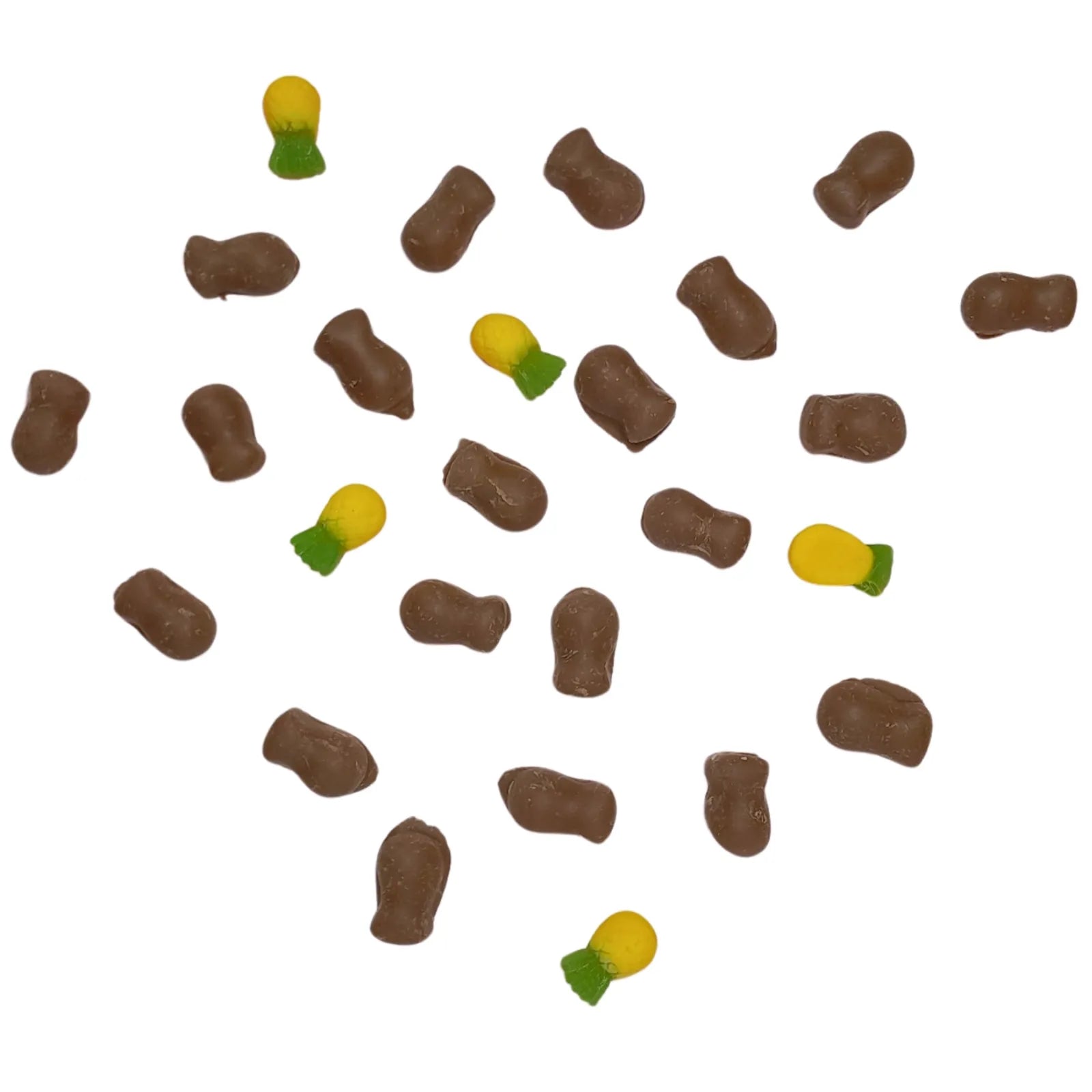 Poppy's Chocolate Milk Chocolate Coated Pineapple Lollies