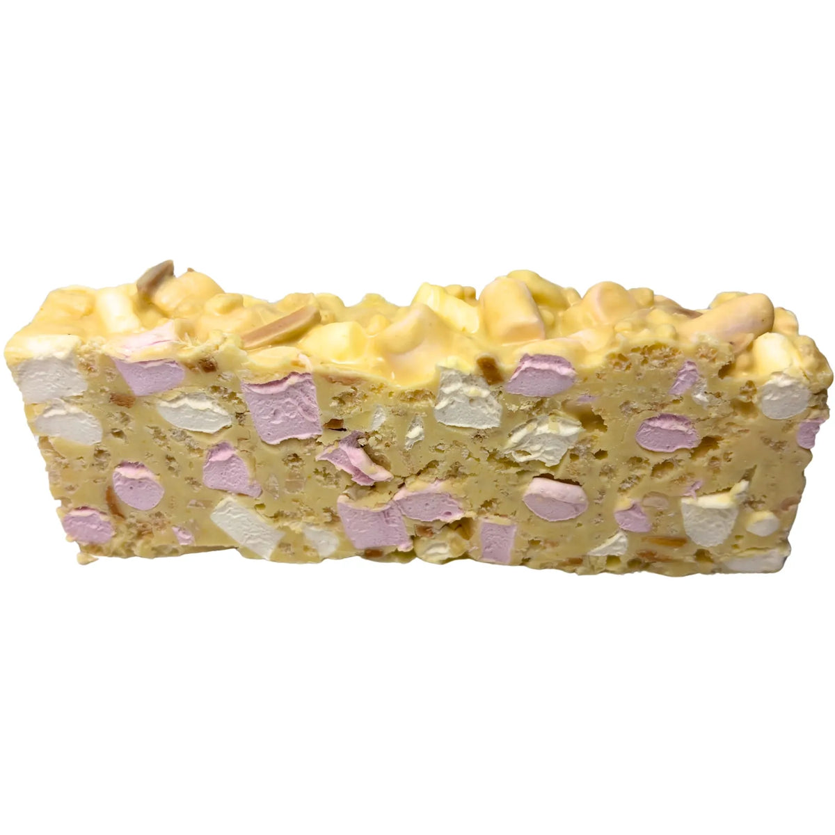 Poppy's Chocolate LIMITED EDITION - Lemon Crunchy Rocky Road 125g, Premium Chocolate.
