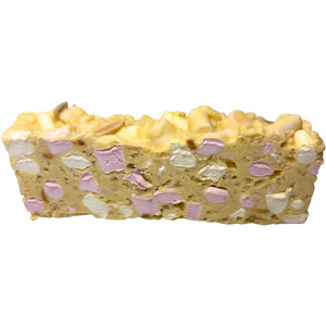 Poppy's Chocolate LIMITED EDITION - Lemon Crunchy Rocky Road 125g, Premium Chocolate.