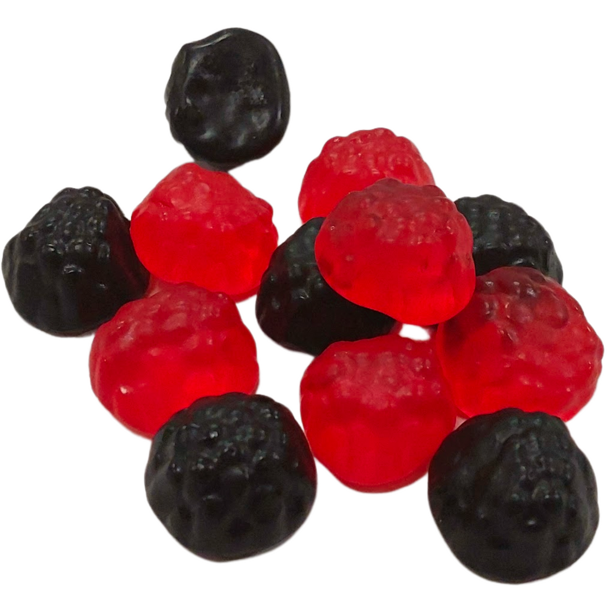 Freeze Dried Blackberries and Raspberries Lollies