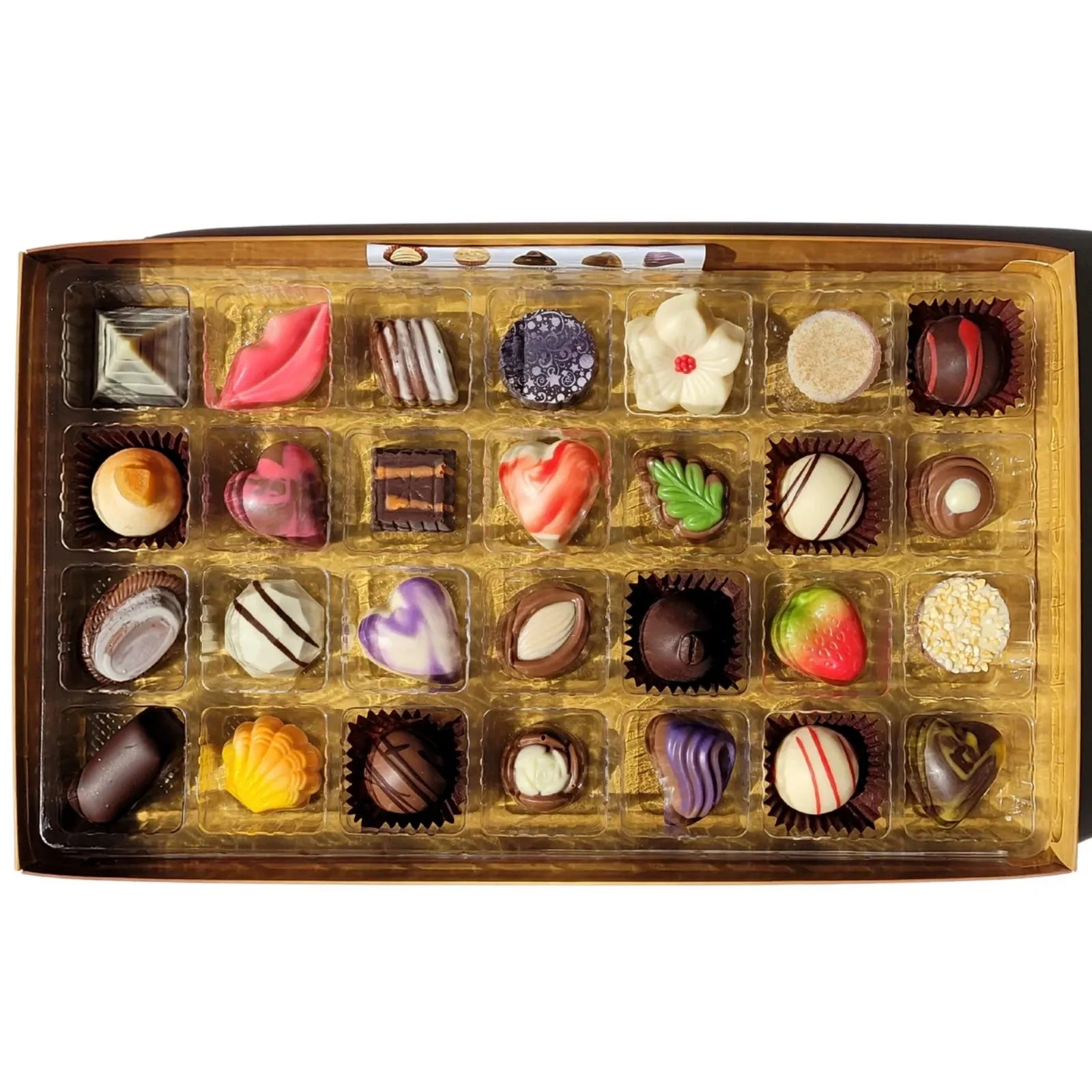 Poppy's Chocolate Chocolate Gift Box 28 Gourmet Chocolates Luxury Handmade Chocolate Australia lollies