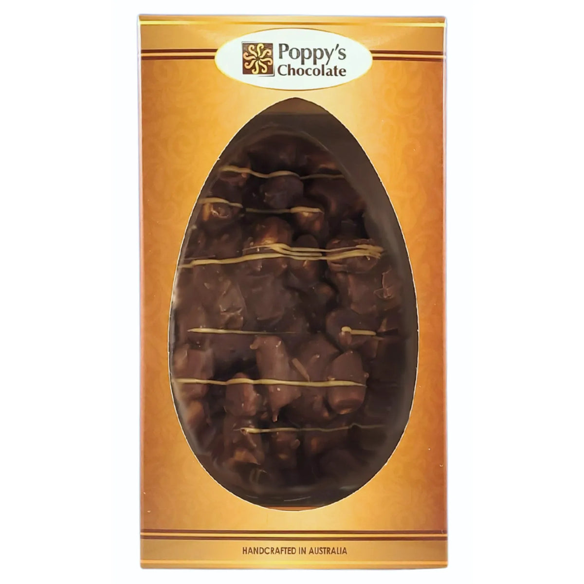 Poppy's Chocolate Rocky Road Easter Egg Cashew Milk Chocolate