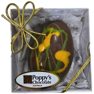 Poppy's Chocolate Pistachio Delight Easter Half Egg Limited Edition Luxury Handmade Easter Chocolate 