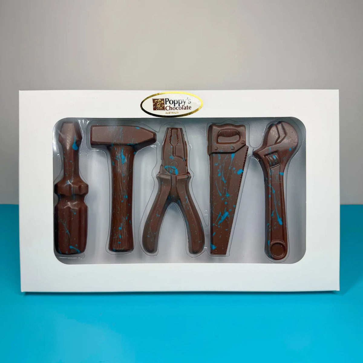 Poppy's Chocolate Chocolate Tool Kit Luxury Handmade Chocolate Australia lollies