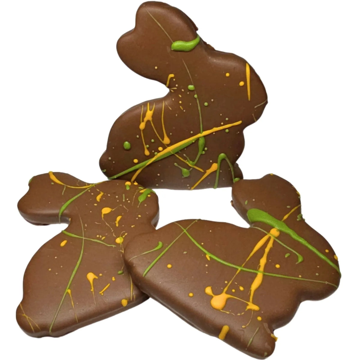 Poppy's Chocolate Pistachio Coconut Bunny Limited Edition Luxury Handmade Easter Chocolate  