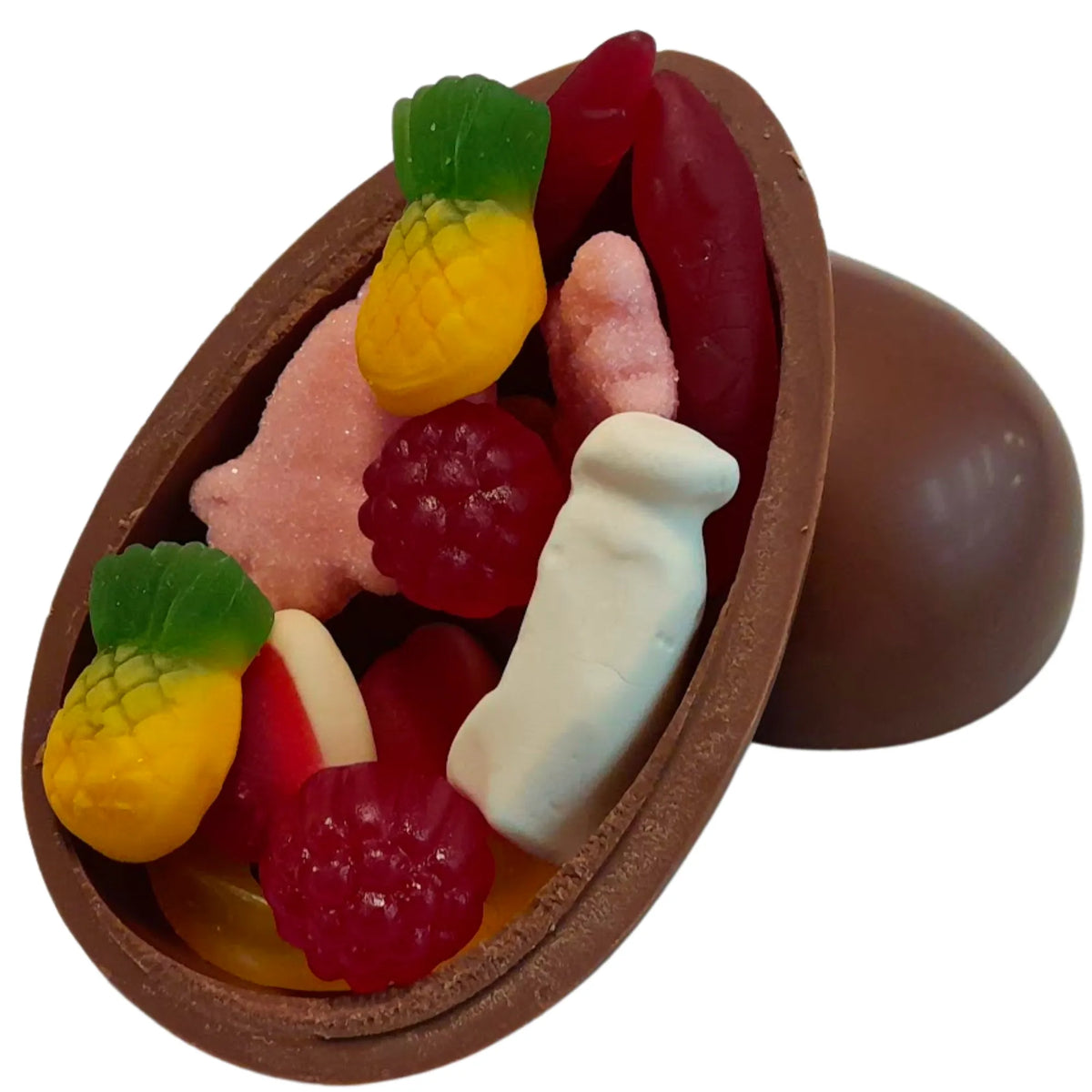 Poppy's Chocolate Milk Chocolate Smash Easter Egg Filled with Lollies Luxury Handmade Easter Chocolate
