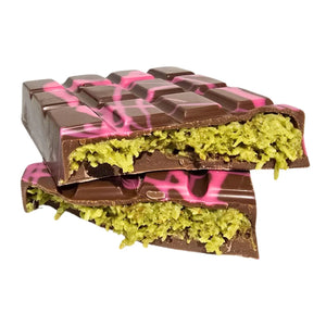 Poppy's Chocolate Pistachio Coconut Bliss Block